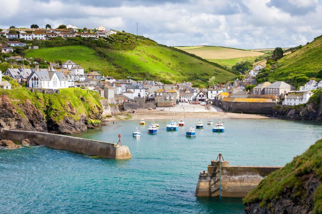 Polrunny Farm Blackberry Cottage - Cornwall Bliss In Sight Of The Sea Boscastle Extérieur photo