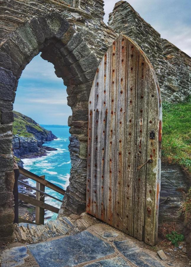 Polrunny Farm Blackberry Cottage - Cornwall Bliss In Sight Of The Sea Boscastle Extérieur photo