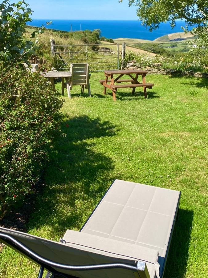 Polrunny Farm Blackberry Cottage - Cornwall Bliss In Sight Of The Sea Boscastle Extérieur photo